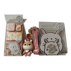 Chinese Zodiac Rabbit Kawaii Gift Set – 3-Piece Lunar Bundle